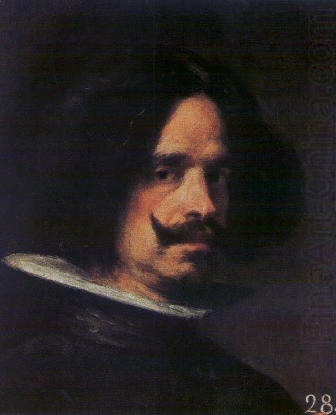 VELAZQUEZ, Diego Rodriguez de Silva y Self-portrait wry china oil painting image